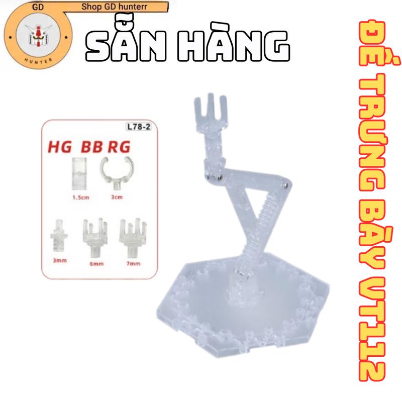   SẲN HÀNG  Đế Trưng Bày Bệ Đỡ Action Base VT112 dùng cho Gundam MG RG HG SD 