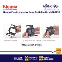 Gambar Kingma Plastic protective frame for GoPro Hero 9 10 11 12 ( BMGP346 ) dari Sentra Digital Kota Surabaya 4 Tokopedia