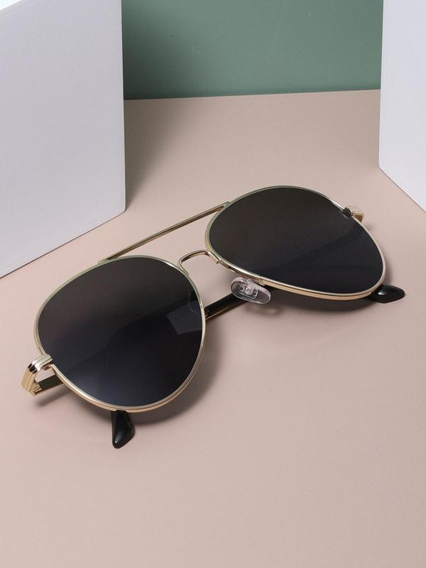 1 Pair Summer Top Bar Design Sunglasses, New Personality Travel Accessories for Women & Men, Lightweight and Durable for Outdoor Sun Protection Glasses for Daily Use 5