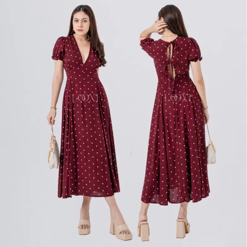 Bora Long Dress All Size | Dress Pesta