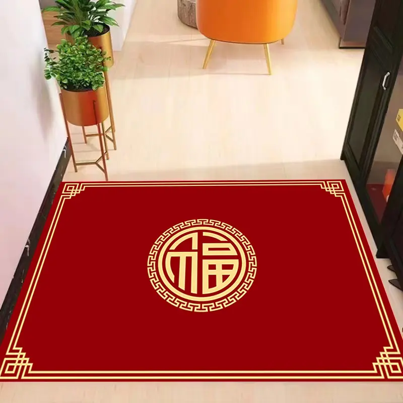 Thảm Lối Vào, Thảm Trải Sàn Đám Cưới, Thảm Trải Sàn Tại Nhà, Chống Bụi Bẩn, Thảm Thấm Màu Đỏ, Thích Hợp Cho Lễ Kỷ Niệm Ngày Cưới Và Các Dịp Tại Nhà, Có Sẵn Để Vận Chuyển Xuyên Biên Giới