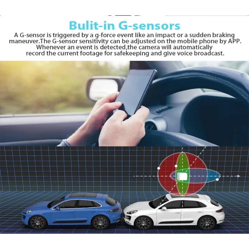 Product Introduction of LF9 PRO Dash Cam For Car Wi-Fi Video Recorder HD Night Vision FOR SONY 307 Full-Wave 170 °Wide-Angle Lens Car Recorder 25