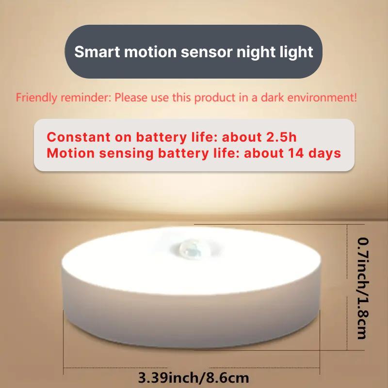 Motion-Sensor LED Wall Light, Outdoor Waterproof Wall Sconce Lamp, Intelligent Induction Light, Wall Lamp for Home Bedroom Kitchen Decoration, Gadgets for The Home, Indoor Lighting, Back to School Supplies 2