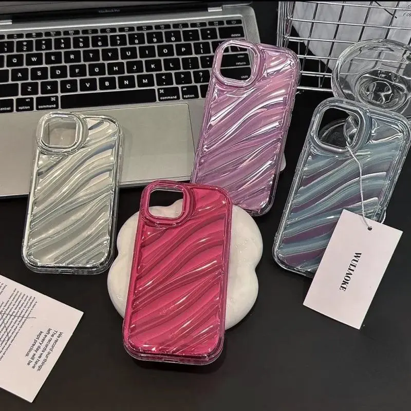 [7 - 15 Pro Max] SILVER DAZZLE soft mobile case