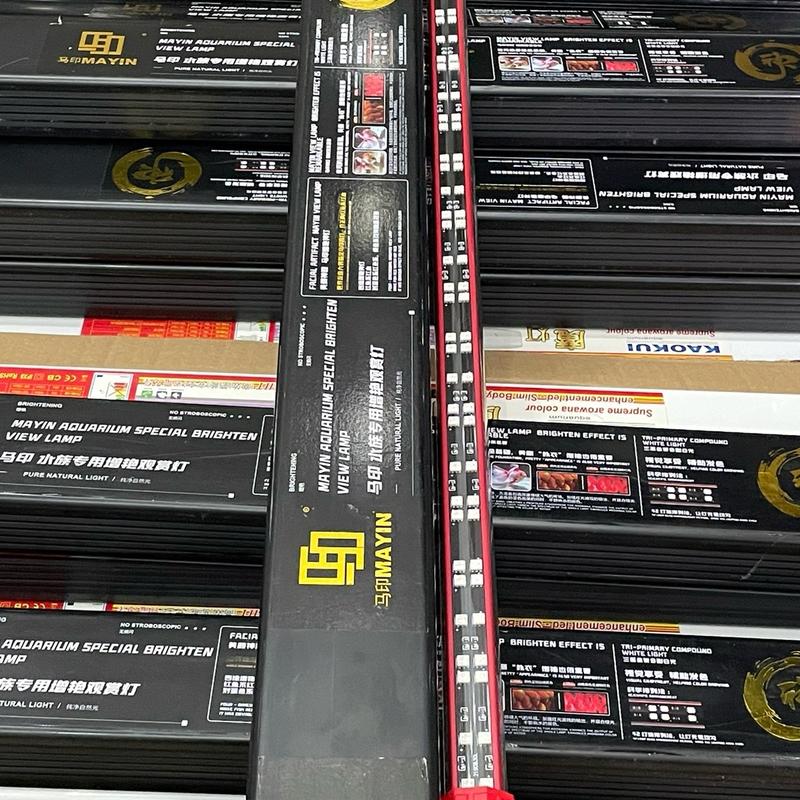 ĐÈN LED MAYIN SUPER COLOUR ĐỎ CÁ KHÔNG ĐỎ NƯỚC 52cm 72cm cho thế