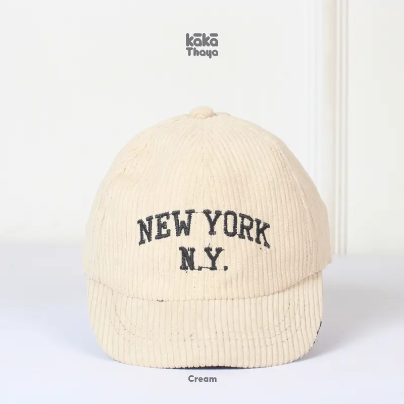 KAKATHAYA Ryker Topi Anak Laki Laki Topi Corduroy Anak 1-8 Tahun 3
