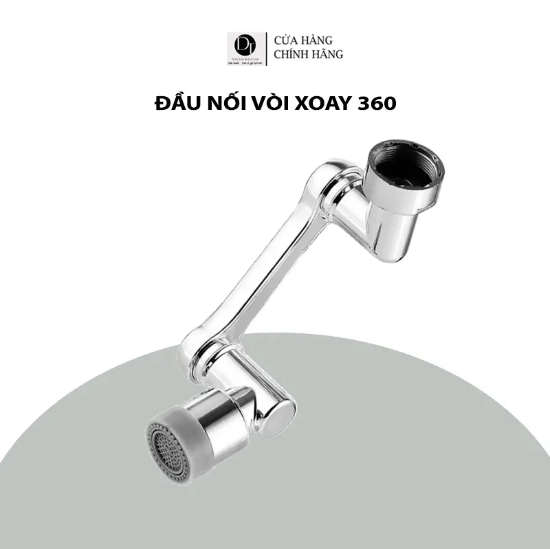 Đầu Nối Vòi Nước Thông Minh xoay 360° - khớp nối vòi nước cho bồn rửa với 2 chế độ phun nước tiết kiệm - chất liệu nhựa abs