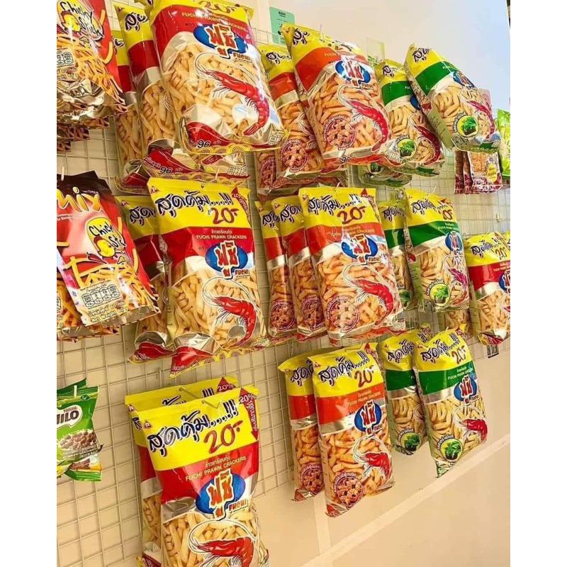 Snack bim bim tôm FuChi Thái gói nhỡ 80gr 5