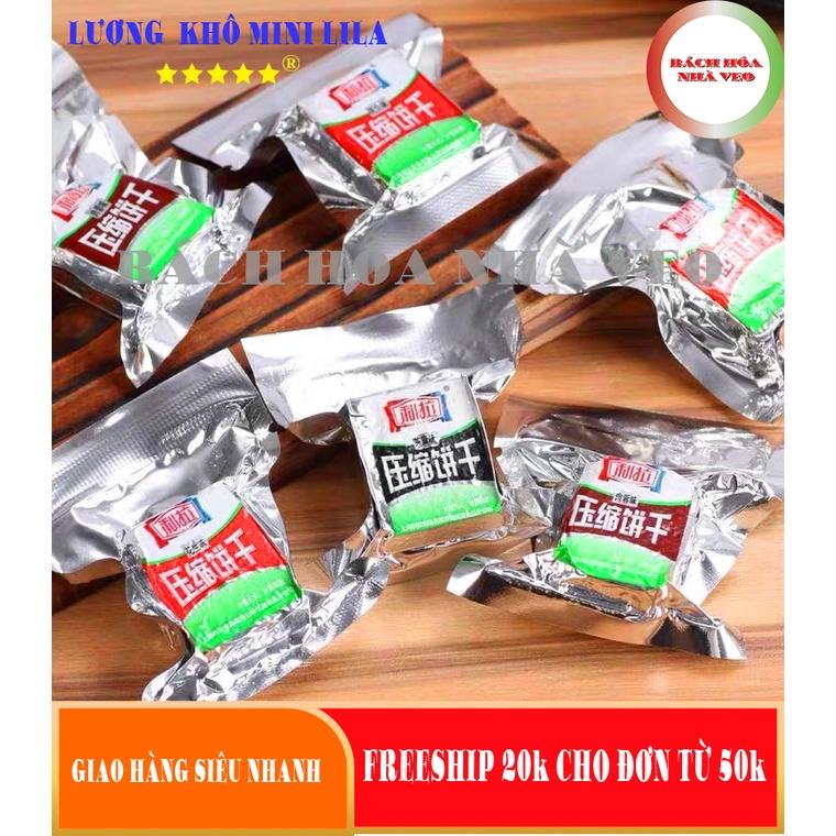 [1 BỊCH] Lương Khô Mini LILA Trung Quốc 500g, Tự Chọn Các Vị, SIÊU THƠM NGON, Đảm Bảo Chất Lượng, Date Mới Snack Ăn Vặt thơm ngon dễ ăn