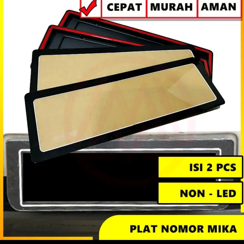 Dudukan plat nomor motor akrilik variasi lampu led sepeda motor universal Aksesoris Motorcycle Penutup plat nomor motor 2