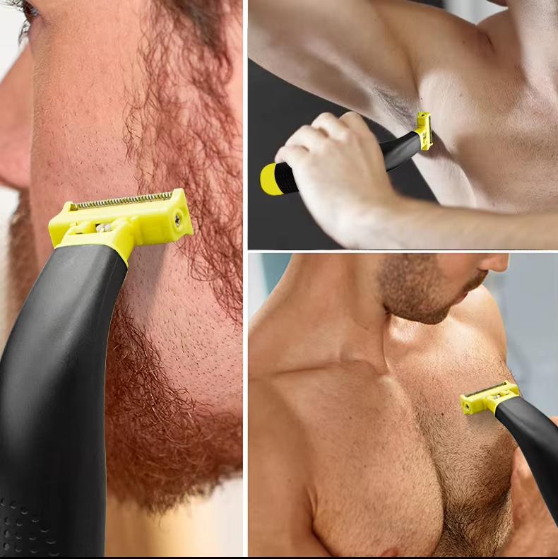 Product Introduction of Professional Men's Body Hair Trimmer | IPX6 Waterproof & USB Fast Charge | 4 Adjustable Combs for Chest/Back/Private Parts hair  trimmer 6