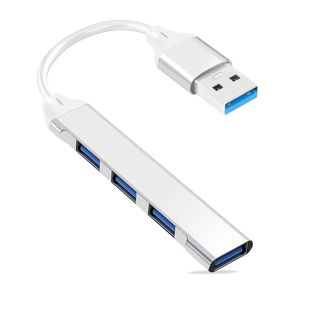 4 In 1 USB Hub, USB 3.0 & USB 2.0 Hub, Multifunctional Portable USB Hub for Laptop, Desktop, Notebook & Tablet, Charging Accessories
