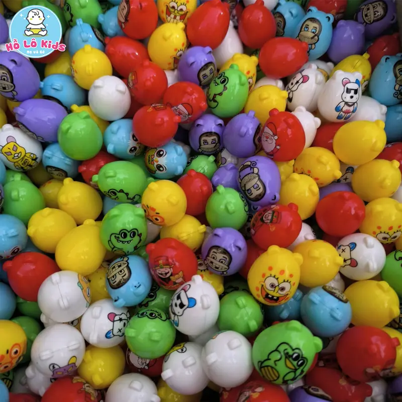 Set 10 Lật đật BÉO mini đồ chơi cho bé phát triển tư duy, trí tuệ ngộ nghĩnh Hồ Lô Kids 6