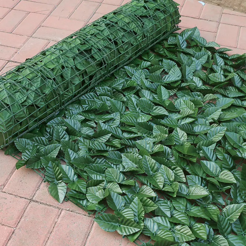 Hàng Rào Lá Nhân Tạo, Phong Cách Mục Vụ, Hình Chữ Nhật, Có Thể Tháo Rời, Hàng Rào Cho Vườn Ngoài Trời, 0,5 * 1 Mét, [Thanh Toán Khi Nhận Hàng] 4