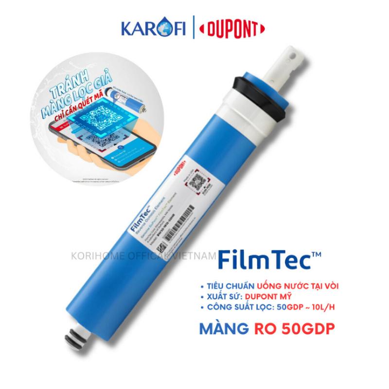 Màng RO Lõi Lọc số 4 Dupont Filmtec (trước đây là Dow) Karofi Màng RO Mỹ Karofi (có tem Karofi)