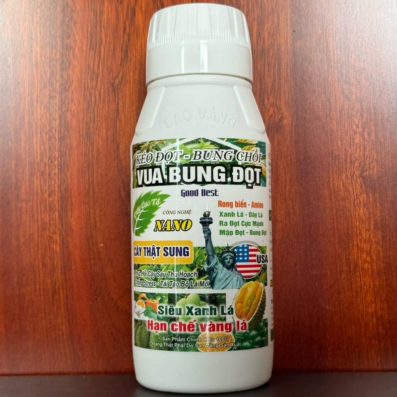 VUA BUNG ĐỌT 500ml -Phân Bón Hữu Cơ Bung Chồi Mạnh Vọt Đọt Nhanh Xanh Lá Dày