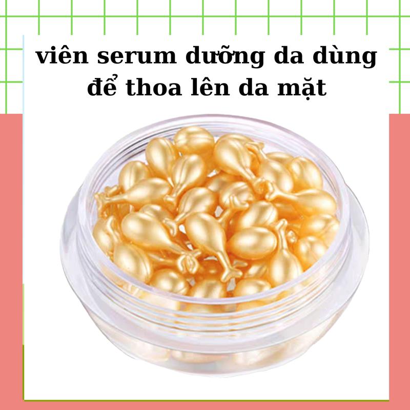 Hũ Serum thoa lên da giúp Dưỡng Da 30 Viên