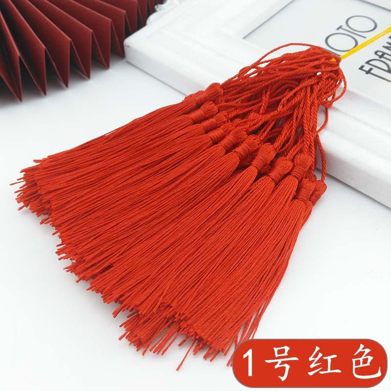 Mặt Dây Chuyền Tua Rua Phong Cách Trung Quốc Thủ Công 9mm, Phụ Kiện Xe Hơi, Đồ Trang Trí Tua Rua Lụa Trung Quốc Để Tự Làm, Tua Rua Bông Tua Rua Lụa Trung Quốc Diy 5