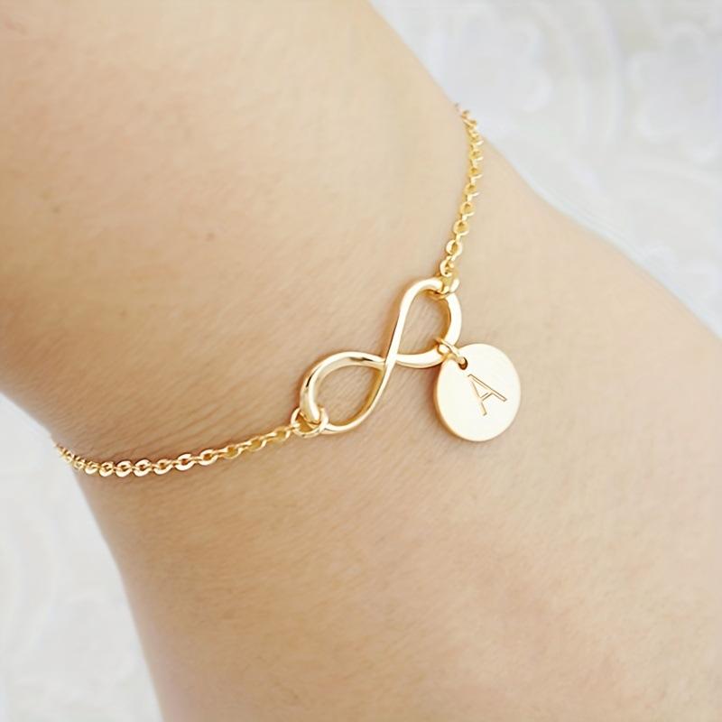Female Luckly 8 Heart Braceets Bohemian Charm Bracelet Jewelry Infinity Ankles Bracelets for Woman Engagement Jewelry 1