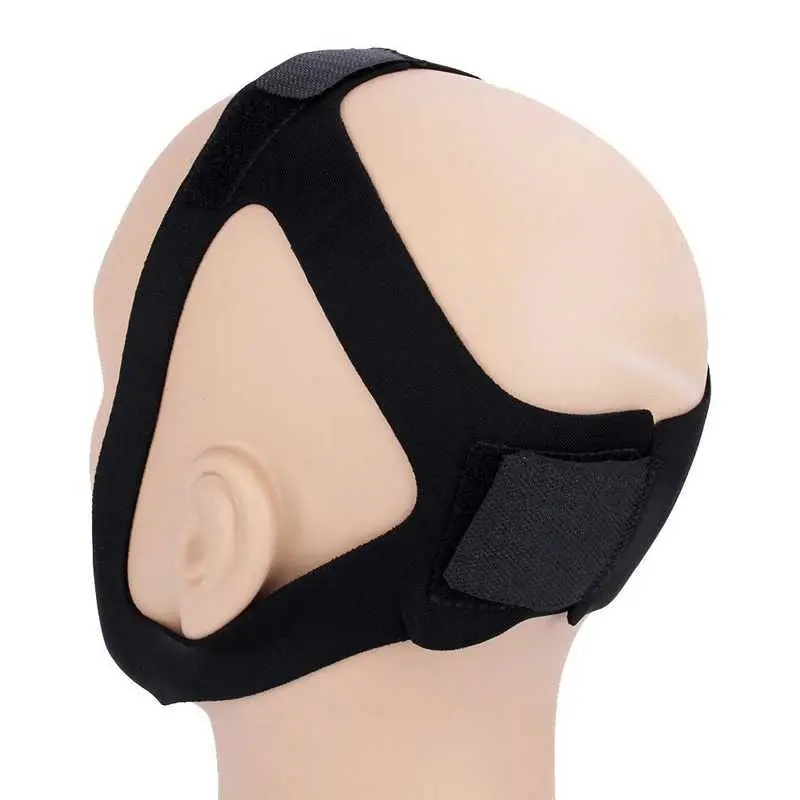 Sabuk Tidur Anti Ngorok Snoring Solution Chin Rest Band Strap - AO55 3