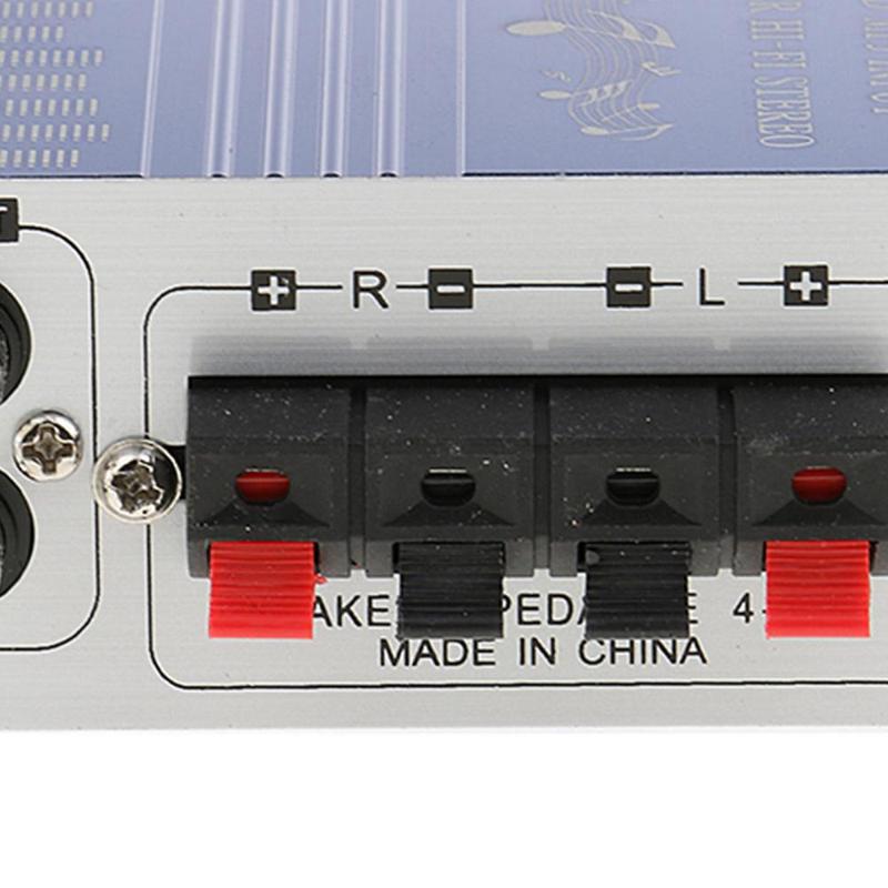 Bộ khuếch đại âm thanh, Kích thước nhỏ, 20W, Âm thanh vòm kênh 0