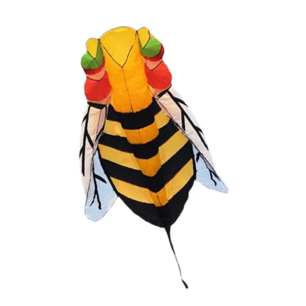 3D Kite Bee-shaped Flying Toys Huge Flying Kites for Beach Hiking Beginners