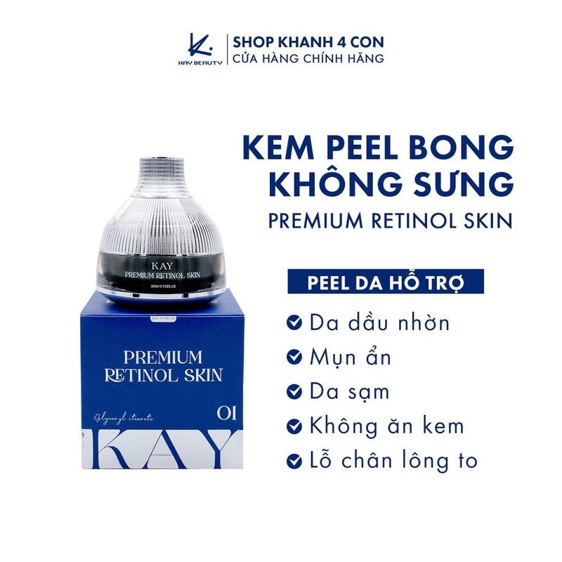 Mã 1 - KEM PEEL BONG DA - Shop Khanh4con Hỗ Trợ Da Thâm Mụn Sần - Tặng Gói Dưỡng Dày Da + Dưỡng Môi