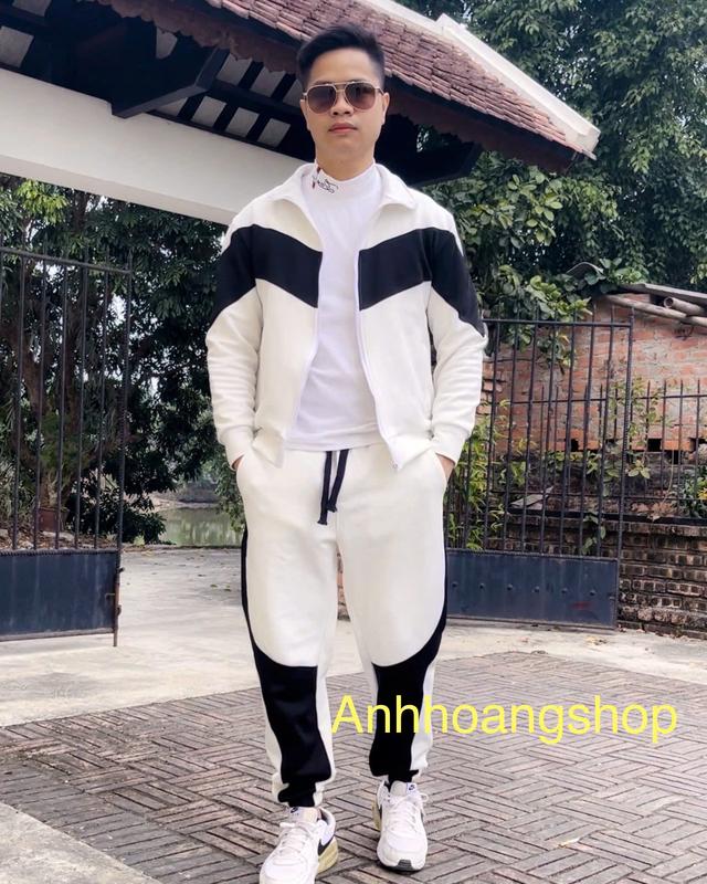  Bộ quần áo thu đông nam cao cấp phối màu thời trang - Menswear Polo khoác bộ  thu bộ  nỉ philipp plein  bộ 