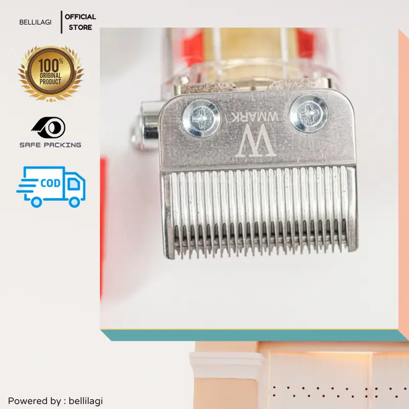 WMARK NG-407 Profesional Hair Clipper Full Transparant Dock Charging Alat Cukur Rambut Electric Barbershop Salon kumis elektrik Mesin Jenggot 6