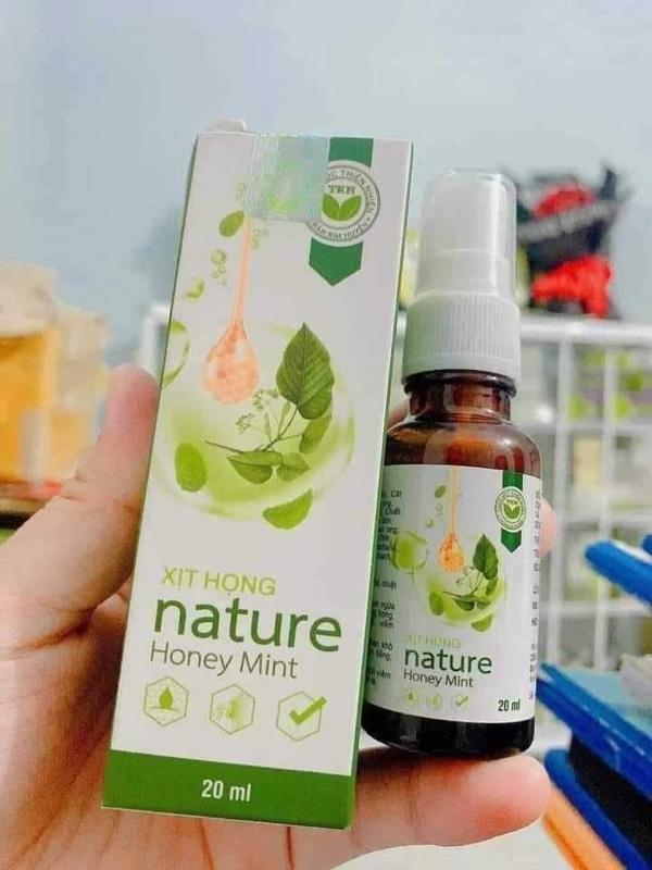 Product Introduction of Xịt họng.nature HoneyMint 1