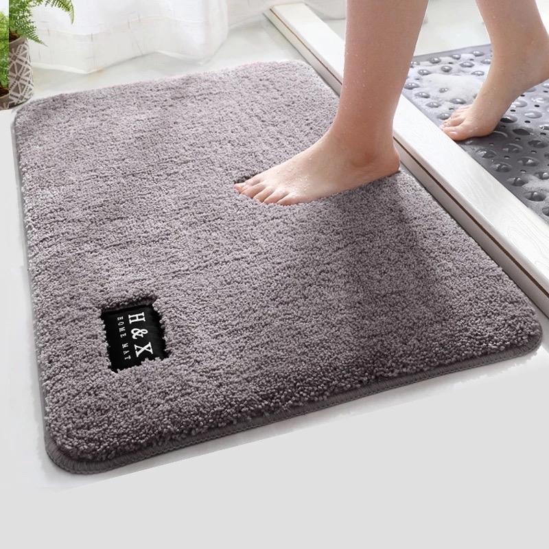 COMBO 5 Thảm Lau Chân Lông Cừu Cao Cấp Siêu Thấm Nước Có Đế Cao Su Chống Trơn Trượt, Để Nhà Bếp Nhà Vệ Sinh Khách Sạn Tranh