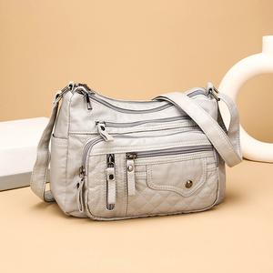 Women Shoulder Bag PU Leather Large Capacity Crossbody Bag fashion casual Female Bag