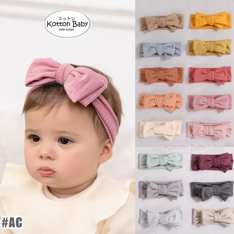 (Big Bow) Bandana bayi headband jumbo premium import pita anak perempuan catalog jbay JB AC 0