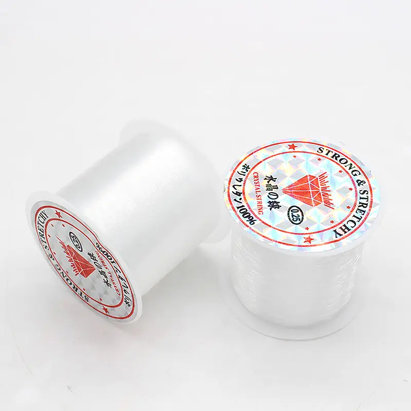 Dây Câu Cá Nylon PE Độ Bền Kéo Cao, Cuộn Chỉ Đàn Hồi Dây Vô Hình Dây Mồi Polyester Sợi Đơn Dây Chắc Chắn 1 Chiếc