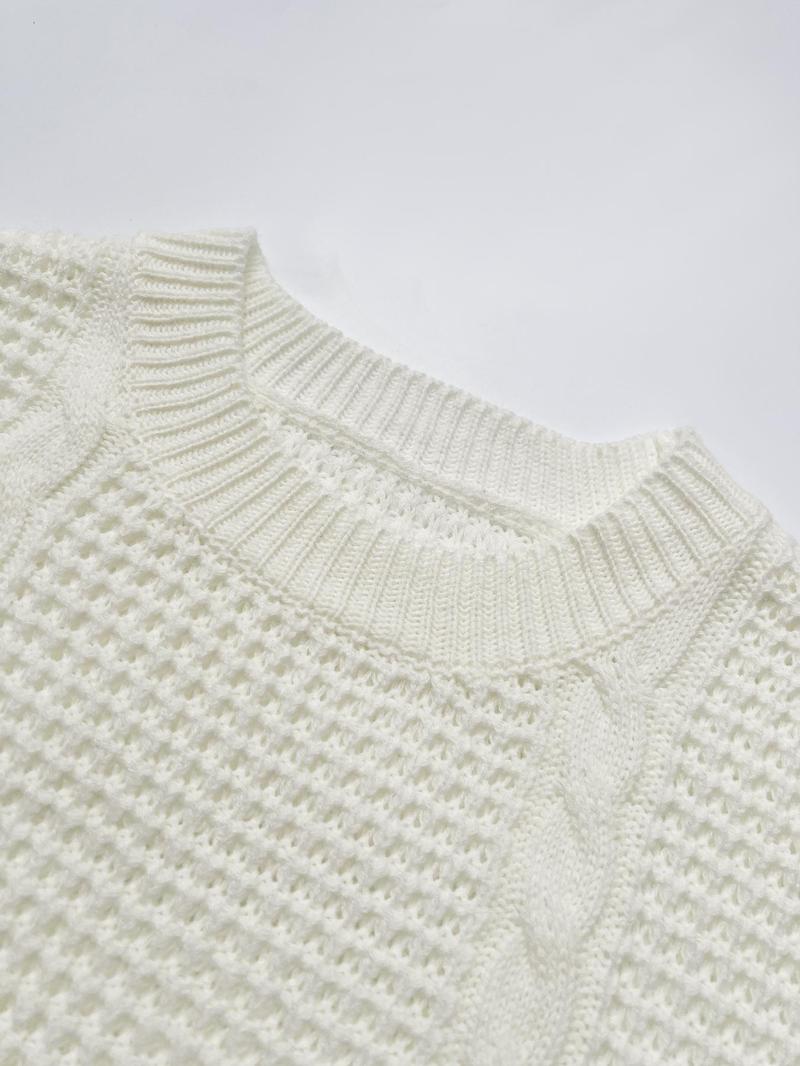 Product Introduction of Women's Crew Neck Sweater, Casual Comfort Sweater Pullover, Ladies Knitwear for Daily Wear 7
