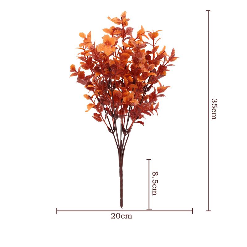 Product Introduction of Artificial Fall Flowers Outdoor UV Resistant Greenery Shrubs Plant for Thanksgiving Festival Wedding Home Decoration Fake Flower 10