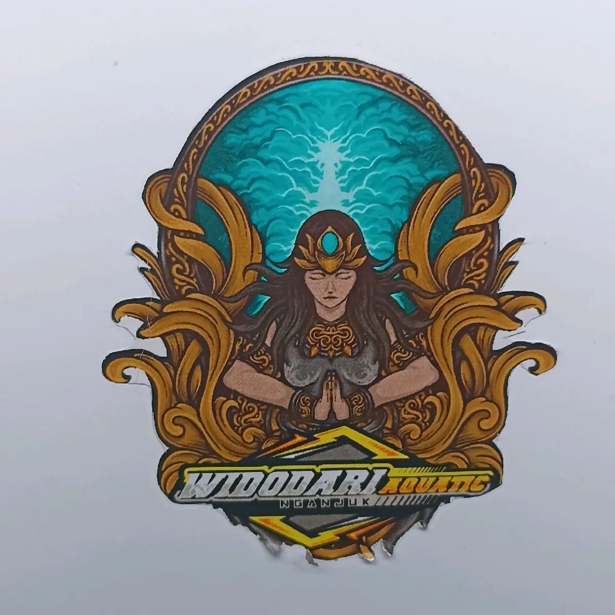 stiker plastik limbata rim tebel