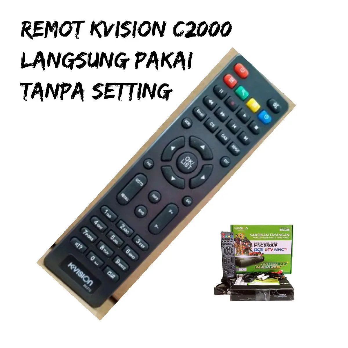 REMOT RECEIVER KVISION BROMO C2000