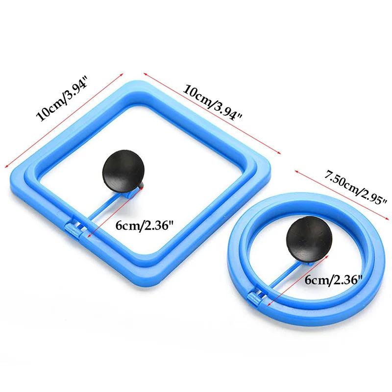 Product Introduction of Feeding Ring Aquarium Fish Tank Station Floating Food Tary Feeder Square/Circle Drop shipping 13