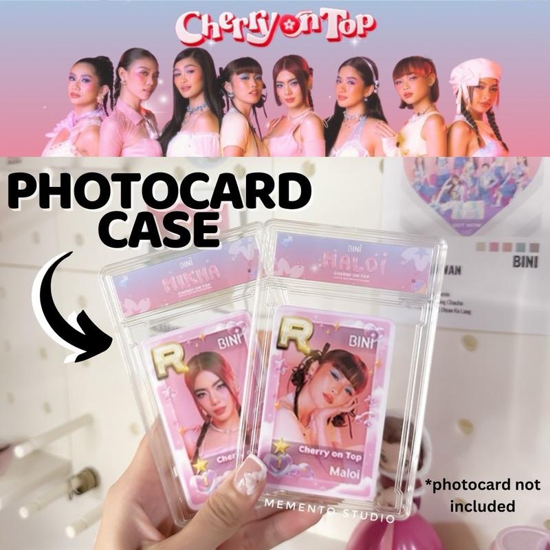 Bini Frame Shadow BINI Cherry on Top Superstar Photocard Case Frame Holder Keeper ...