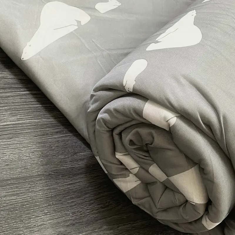 Chăn Hè Mền Thun Lạnh Chần Bông Cao Cấp FuKoJi Size 2mx2m1 3