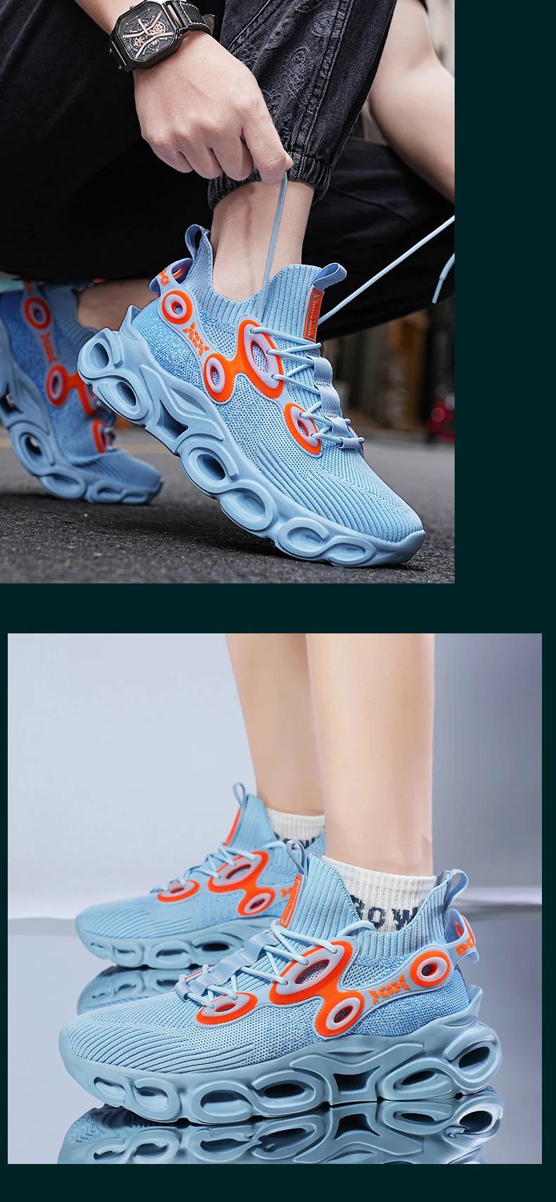 Custom New Running Shoes for Man Athletic Training Platform Sport Shoes Outdoor Casual Mesh Walking Sneakers for Men Trainers Sports Shoes_voghion.com