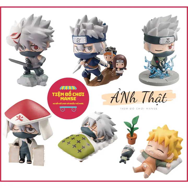 Mô Hình Chibi Naruto Kakashi Siêu Dễ Thương - Tiệm Đồ Chơi Manse Toy
