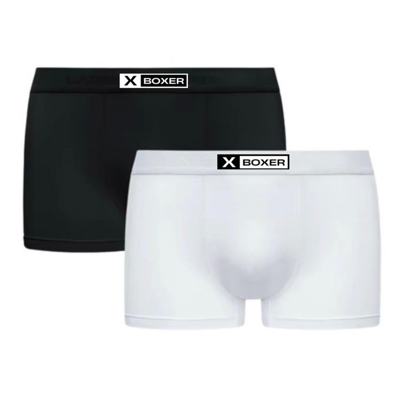 [ MỚI ] combo 4 quần sịp đùi boxer nam X-BOXER vải thun lạnh cao cấp Menswear