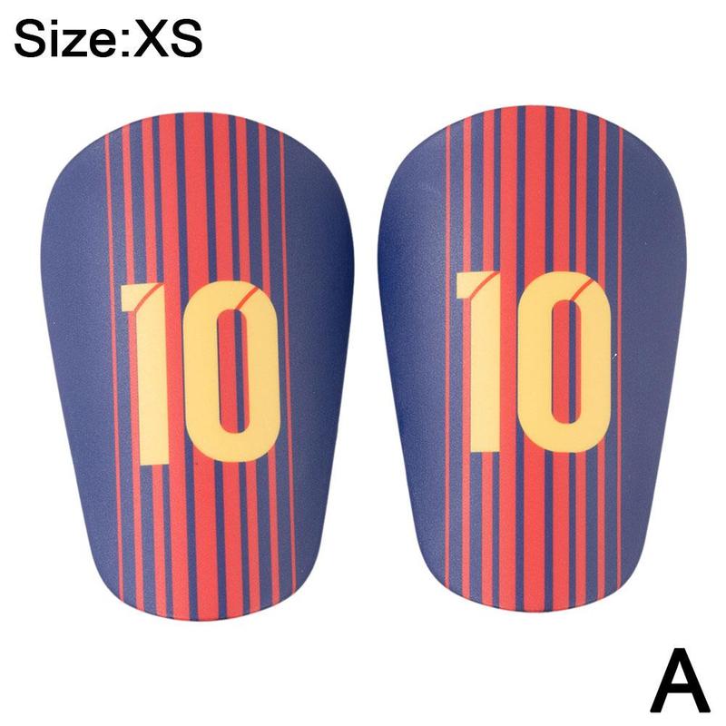 Product Introduction of 1pair Mini Football Leg Guards With Printed Star Numbers And Logos 25