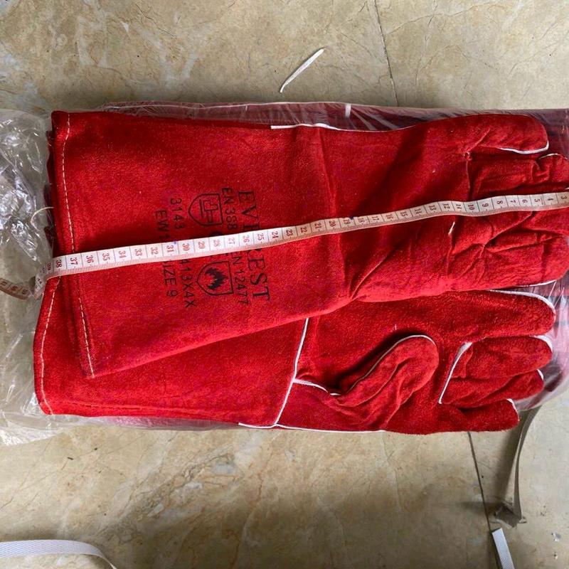 Găng Tay Da Hàn chống cháy Con Ngựa - Everet dài 16inch ( ~40cm )