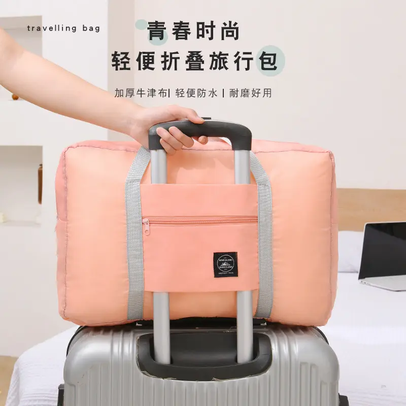 Travel Bag Organizer Large Capacity Lightweight Carry-on Bag for Men and Women