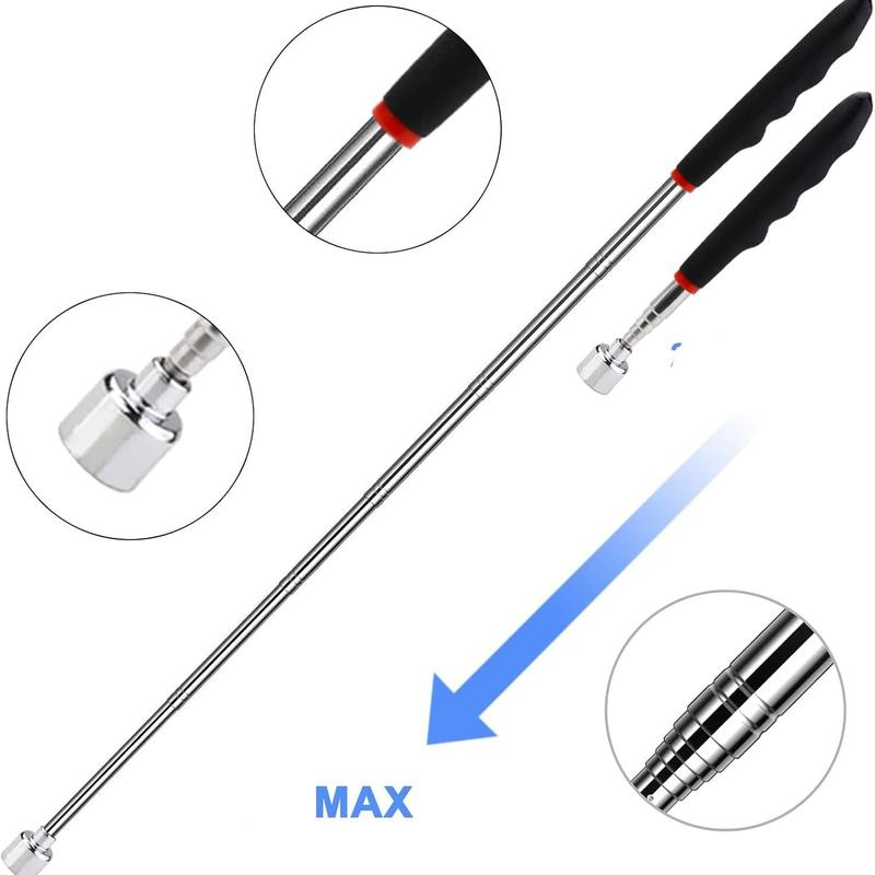 Telescopic Magnet Picking Tool, Telescopic Magnet Rod Tool with Pulling-Force Of 20 Pounds, Suitable for Hard To Reach, Sewer, Mechanical, Automotive 5