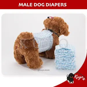Manner Belly Belt Male Dog Disposable Diapers - Popok Anjing Jantan