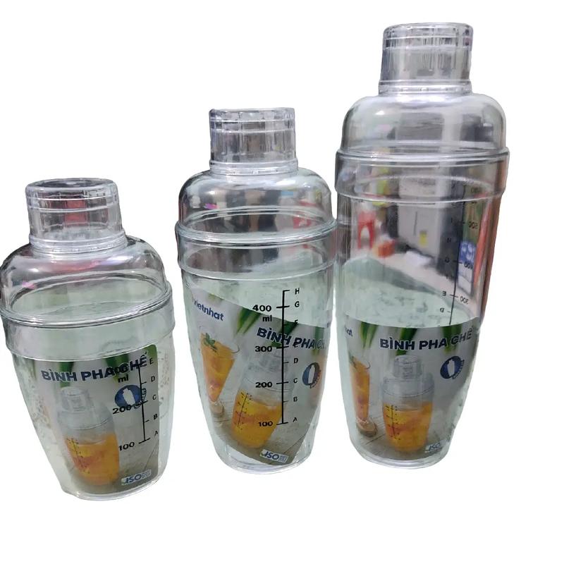 Bình lắc pha chế cocktail đồ uống hàng nhựa Cao cấp